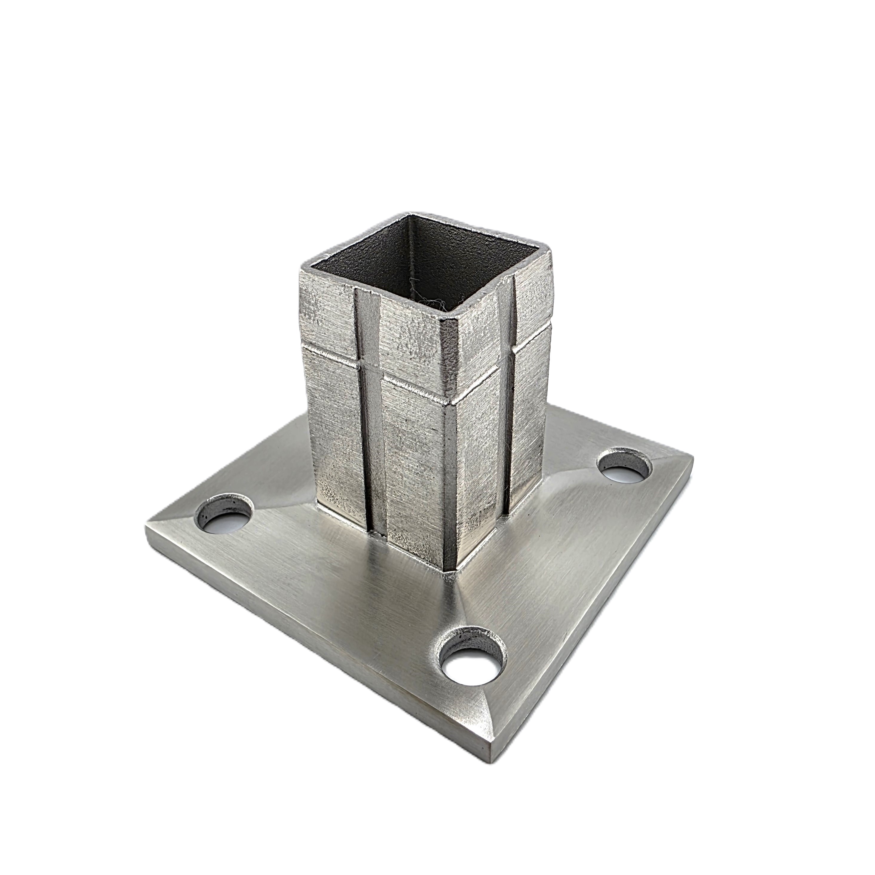 Bodenplatte 85 x 85 x 6 mm für 40 x 40 x 2 mm