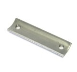 Stahl-Rohranschlussplatte für Rohr Ø 33,7 mm bis Ø 42,4 mm